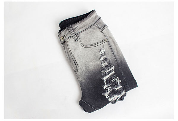 Break My Heart Bermuda Shorts - Black