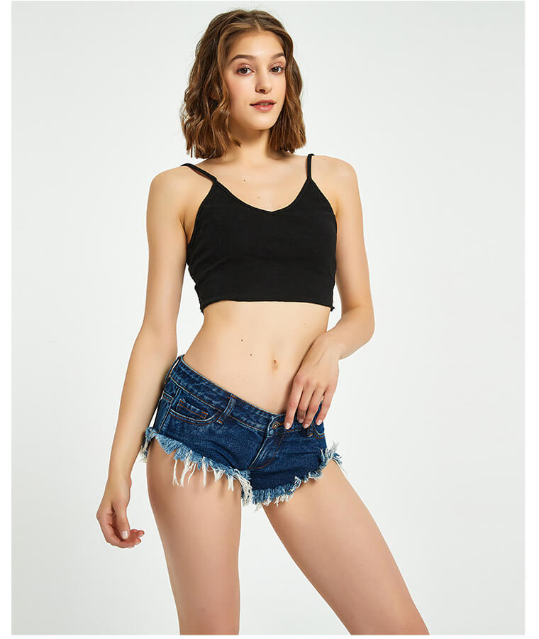 Lovely Low Rise Jean Shorts