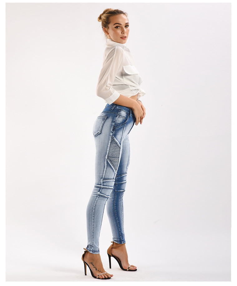 Sexy Skinny Moto Jeans